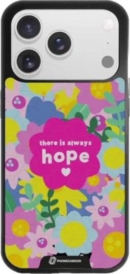 Phonecases3D iPhone 17 Pro Jess Rachel Sharp 3D mobildeksel, svart