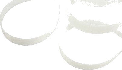 Diverse Hårbøyle B: 25 mm hvit 5 stk 1 pk