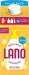 Lano Håndsåpe Refill Kartong 750 ml