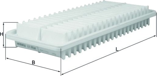 Luftfilter KNECHT LX 2634 Luftfilter KNECHT LX 2634