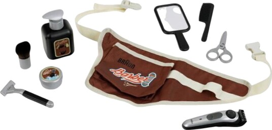 Klein Toys Braun Barberbelte Med Tilbehør 3+ År Klein Toys Braun Barberbelte Med Tilbehør 3+ År