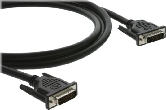 Kramer C Dm/Dm Series C Dm/Dm 15 Dvi Kabel Dobbeltlenke Dvi D Hann Til Dvi D Hann 4.6 M Formstøpt