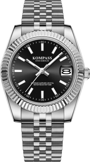 Kompass Santorini Sapphire Steel Black
