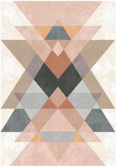 Wilton teppe Jeral beige/multi Størrelse: 80 x 250 cm