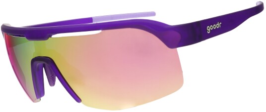 Goodr Sunglasses Tentacle Tag Champion Purple One Size