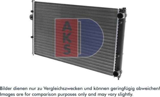 AKS DASIS 040240N Radiator motorkjøling