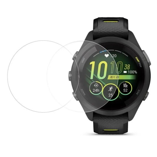 INCOVER Garmin Forerunner 265S Skjermbeskytter - 2 stk Gjennomsiktig