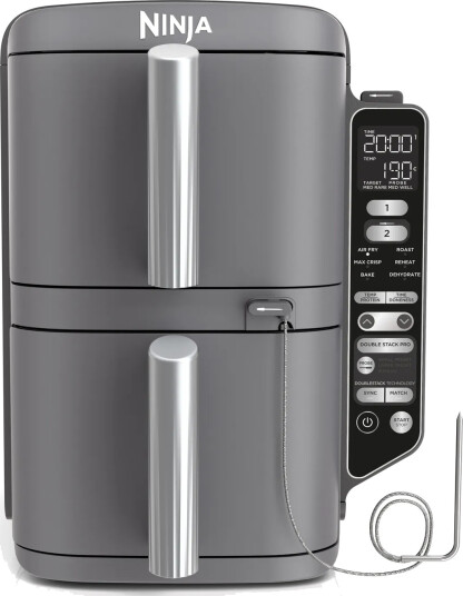 Ninja Ninja Air Fryer SL451EU stacked dual zone XL 9,5 L Svart Ninja Ninja Air Fryer SL451EU stacked dual zone XL 9,5 L Svart