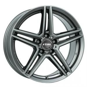 Rial M10X Metal Grey 7.5x17 5/112 ET51 B66.5 Rial M10X Metal Grey 7.5x17 5/112 ET51 B66.5