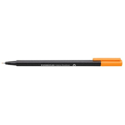Staedtler Triplus Fineliner Fiberpenn Lys Oransje 0,3mm 1 Stk