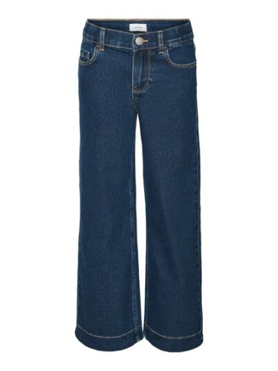 Vero Moda Girl Vmdaisy Hr Wide Dnm Jns Vi3440 Girl Noos Blue 122