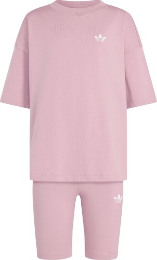adidas Originals Shorts Sett - Magi Mauve - adidas Originals - 6 år (116) - Shorts Lilla Rosa
