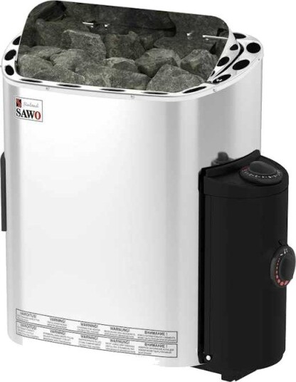 Elektrisk Badstuovn SAWO Rostfri Scandia 3P-1P