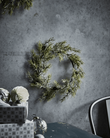 House Doctor Julekrans Frost D 35 Cm