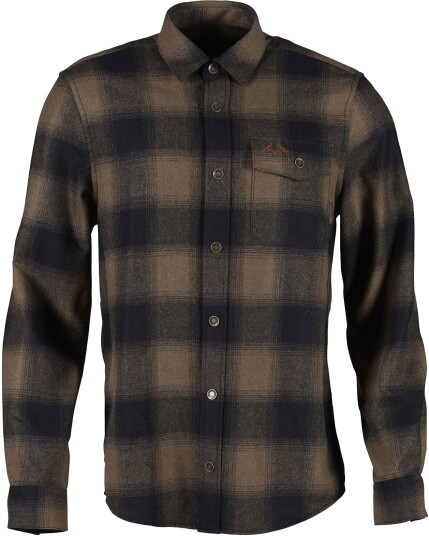 Swedteam Men's Lynx Wool Shirt Dark Sand XL