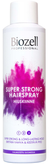 Biozell Super Strong Hairspray 250 ml Biozell Super Strong Hairspray 250 ml
