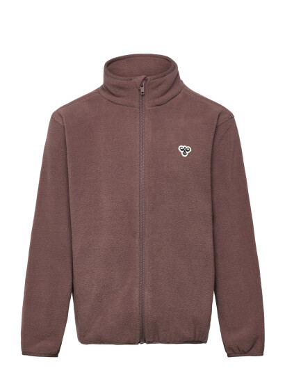 Hummel Hmljr Fleece Zip Jacket Bee Brown 158