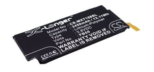 Motorola XT1581 batteri (3450 mAh 3.8 V)