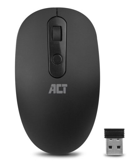 Act Ac5110 Mus Ambidextrous Rf Wireless 1200 Dpi Act Ac5110 Mus Ambidextrous Rf Wireless 1200 Dpi