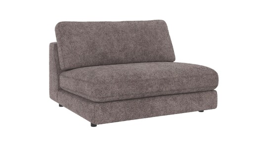 Rowico Home Duncan 1,5 seters modul Mørkegrå Anna 18 112 x 103 x 78 cm Grå