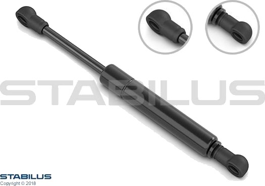 STABILUS 016776 Stangdemper, innsprøytningsanlegg