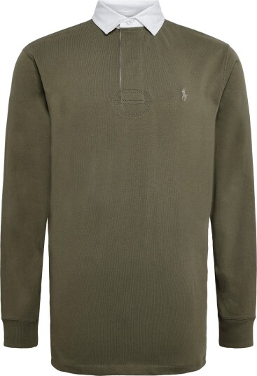 Polo Ralph Lauren The Iconic Rugby Shirt CRUISE OLIVE XL