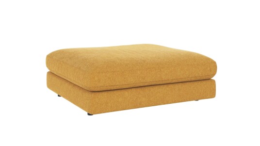 Rowico Home Duncan fotskammel Gul Brenda 68 112 x 103 x 41 cm Gul