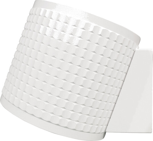 Apollo Plus vegglampe sort og gull/hvit