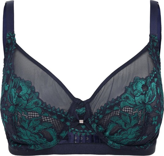 Dorina Jemma Two Tone Lace Full Cup   BLUE   90 C