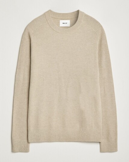 NN07 Kevin Cotton Knitted Sweater Khaki