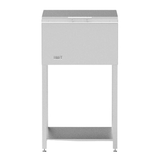 Looft   Arbeidsbenk utekjøkken 90x50x50 cm rustfritt stål