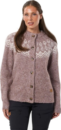 Swedemount Lofoten Wool Knit Cardigan W Swedemount Lofoten Wool Knit Cardigan W