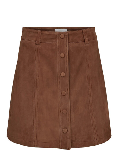 Nümph Nujigga Suede Skirt Brown 44