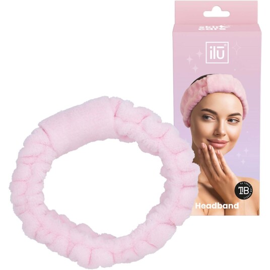 ilū Spa & Skincare Headband Pink ilū Spa & Skincare Headband Pink
