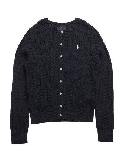 Polo Ralph Lauren Girl Cardigan Hunter Navy L/12 14 år