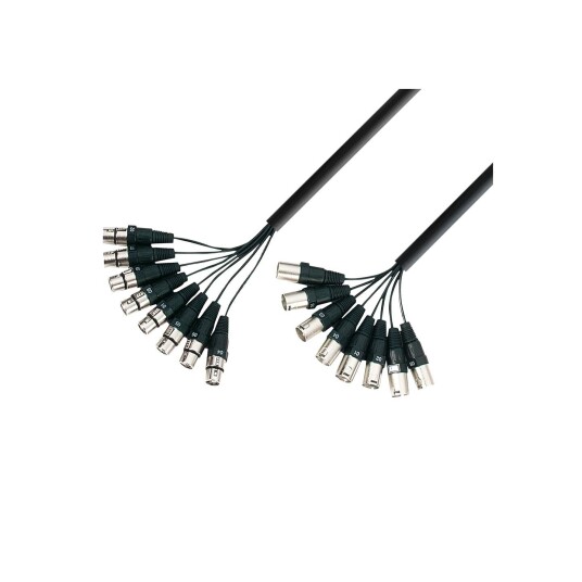 Unknown Multikabel 8x8 Xlr-Xlr 3m