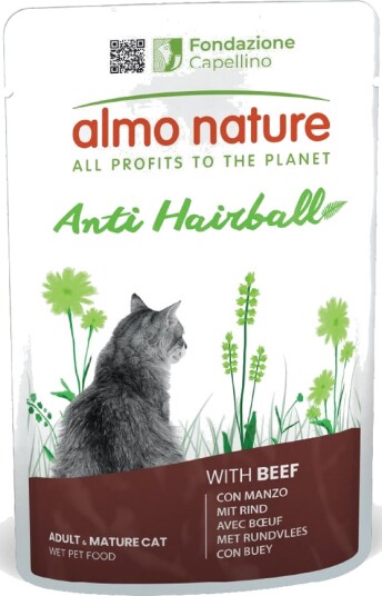 Almo Nature Functional Anti Hairball Okse 24 X 70 G