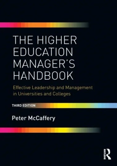 The Higher Education Manager'S Handbook Av Peter (London South Bank University Uk) Mccaffery