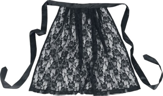 EMP Special Collection Middellangt skjørt Oktoberfest Lace apron S til XXL Damer svart