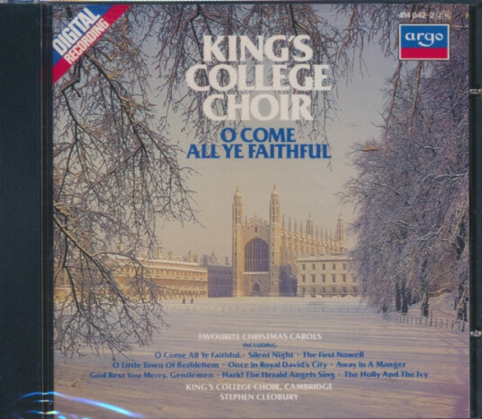 The King's College Choir Of Cambridge, Stephen Cleobury O Come All Ye Faithful CD