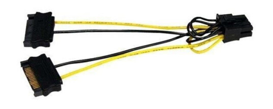 StarTech.com SATA Power to 8 Pin PCI Express Video Card Power Cable Adapter