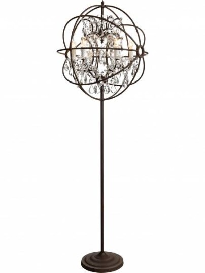 Artwood GYRO CHANDELIER Floor Lamp Chrystal