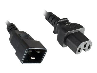 MicroConnect strømkabel - IEC 60320 C20 til IEC 60320 C15 - 1.8 m MicroConnect strømkabel - IEC 60320 C20 til IEC 60320 C15 - 1.8 m