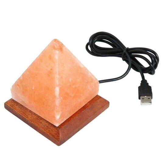 Lampe fra Himalayasalt - Farge Skiftende Lampe fra Himalayasalt - Farge Skiftende
