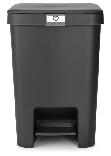 Brabantia StepUp pedalbøtte 25 l Mørkegrå