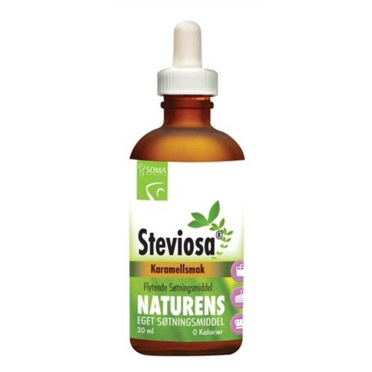 Soma steviosa flytende karamell 30 ml Soma steviosa flytende karamell 30 ml