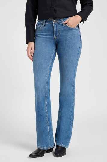 Lee Jeans Flap Pocket Jessica Blå Lee Jeans Flap Pocket Jessica Blå