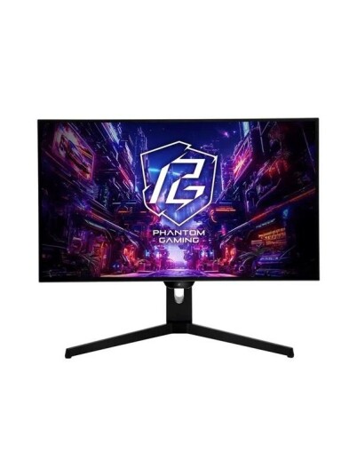 ASRock 27" Phantom Gaming PGO27QFS QHD OLED Monitor 240Hz med USB-C og KVM Switch
