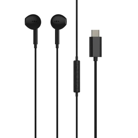Linocell Pins Hodetelefoner med USB-C Svart Linocell Pins Hodetelefoner med USB-C Svart