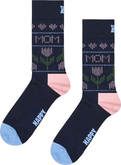 Happy Socks Mother"s Tulip Sock Black 36 40